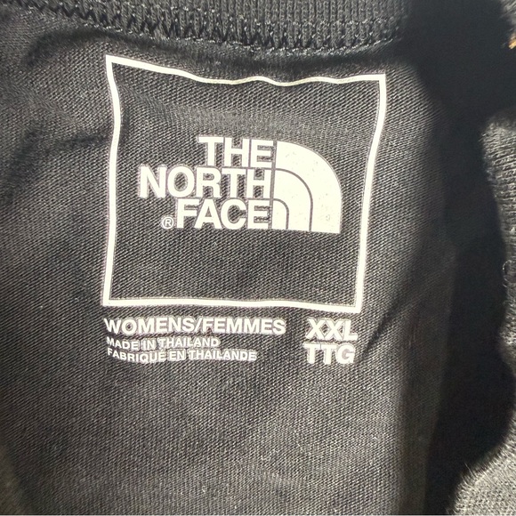Women's The North Face Himalayan Source Black Tank Top Cropped Colorful XXL 2XL - Picture 5 of 5